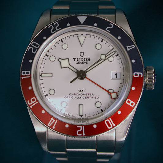 Tudor Black Bay GMT Pepsi Opaline 79830RB