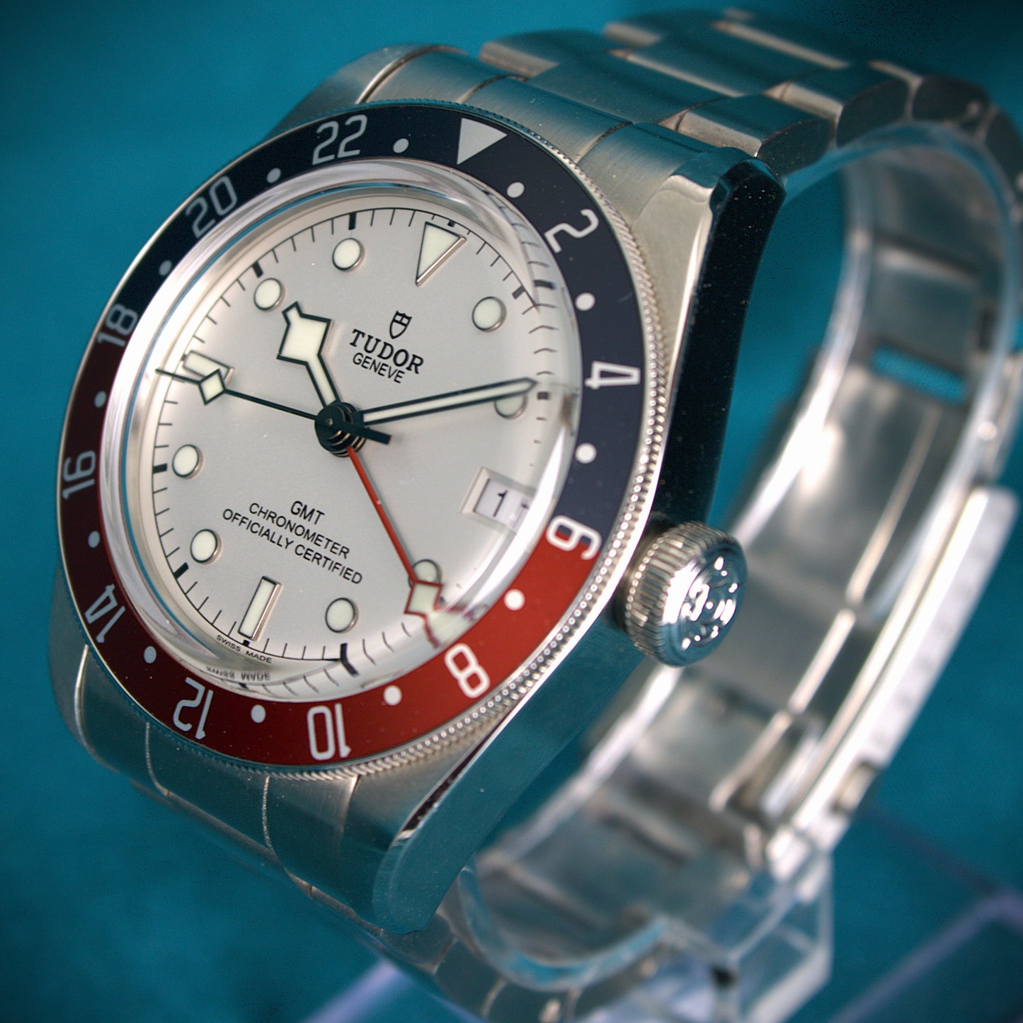 Tudor Black Bay GMT Pepsi Opaline 79830RB