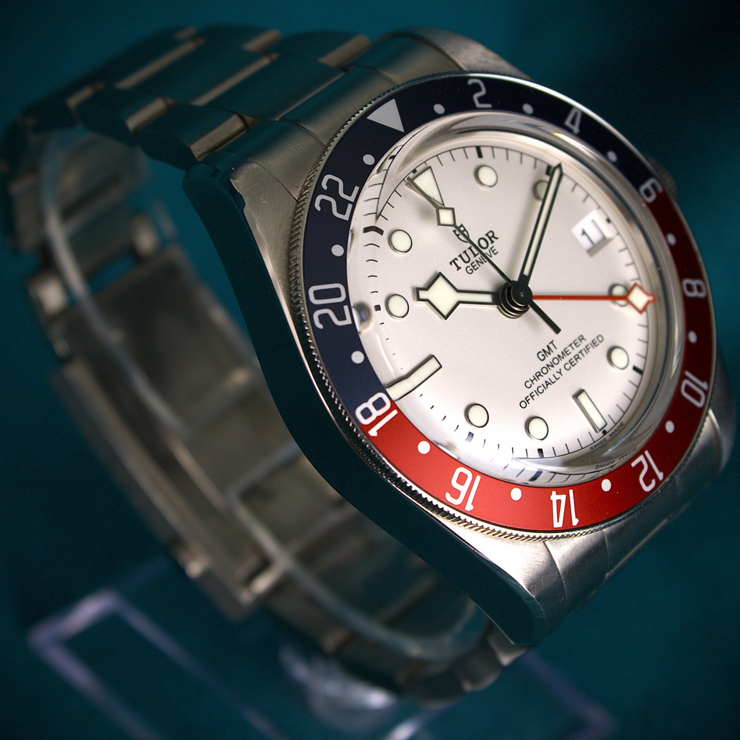 Tudor Black Bay GMT Pepsi Opaline 79830RB