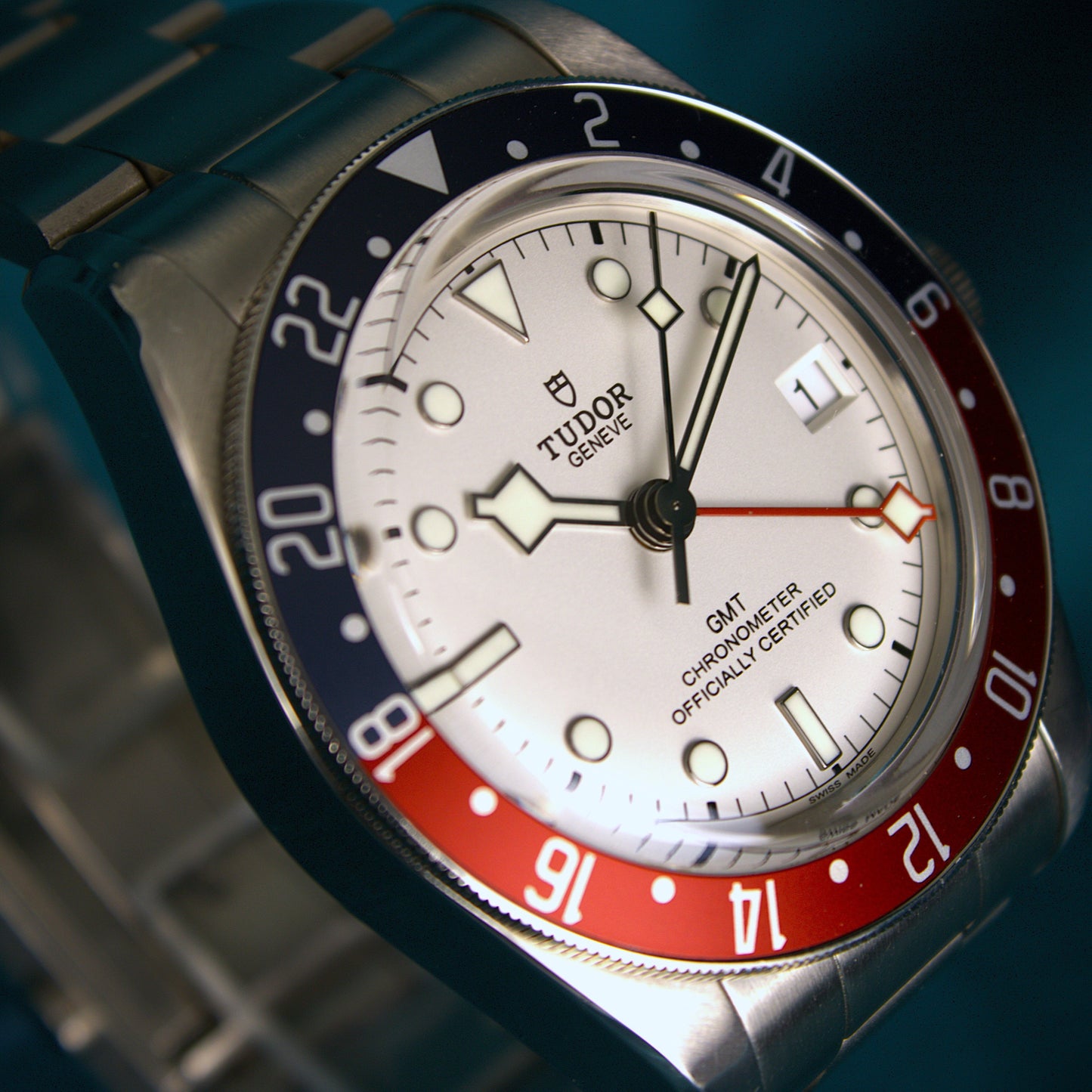 Tudor Black Bay GMT Pepsi Opaline 79830RB